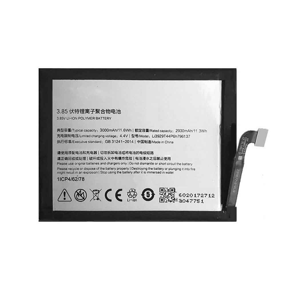 Batería para G719C-N939St-Blade-S6-Lux-Q7/zte-LI3929T44P6H796137